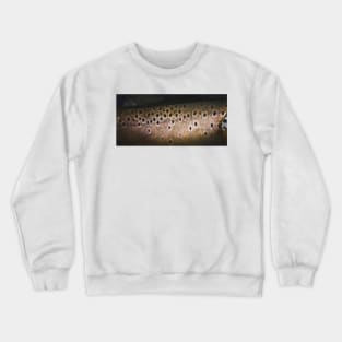 Brown Trout Skin (scales) Crewneck Sweatshirt